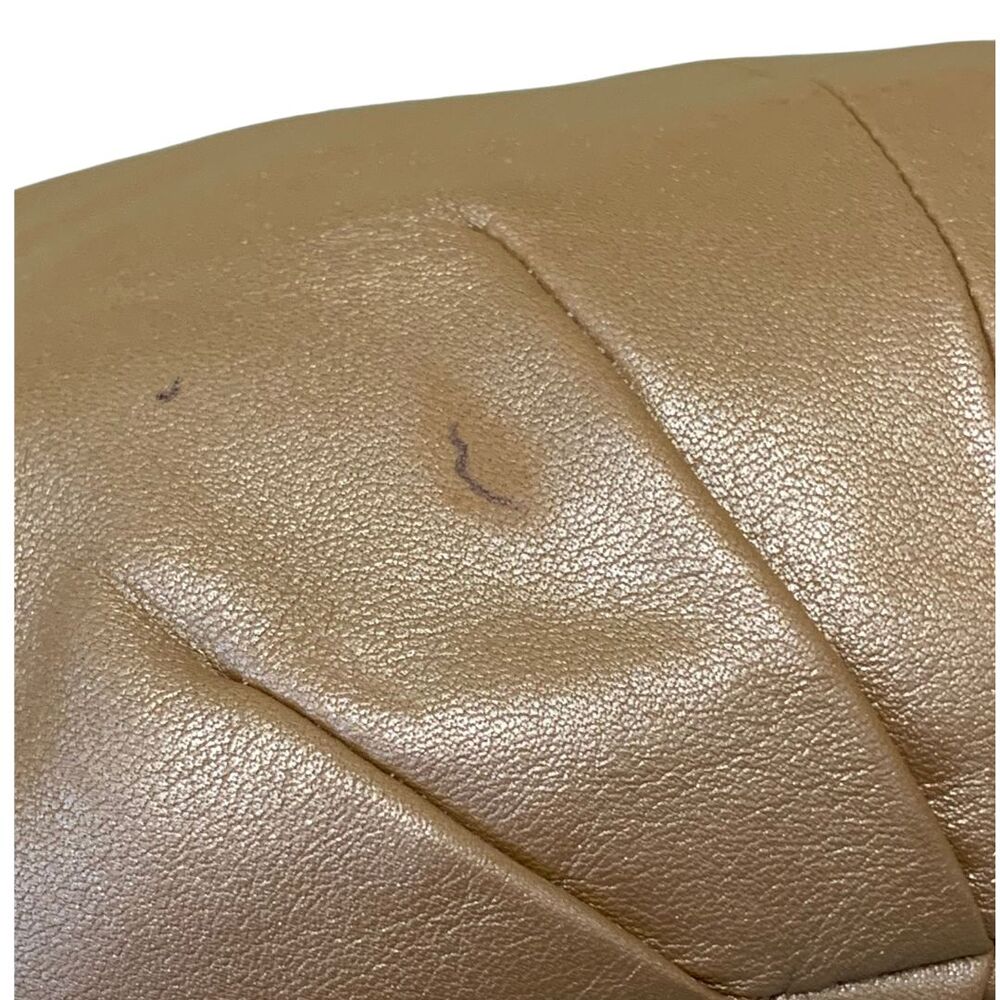 Coach Rose Gold / Bronze Leather Shoulder Bag Crossbody Purse - Picture 10 of 13